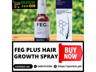 FEG Plus Hair Growth Spray Price In Pakistan | 03001819306 | FEG plus hair growth spray review